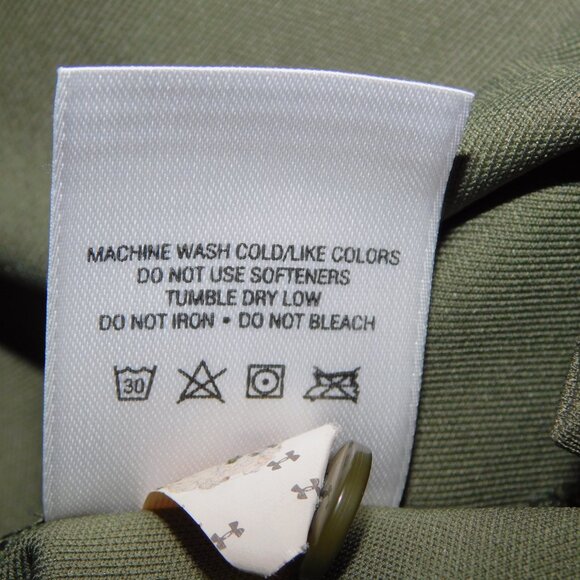 Under Armour Heat Gear Mens 3XL Olive Green Golf Polo Shirt - Picture 3 of 7